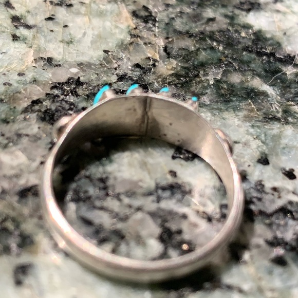 Zuni Turquoise Ring - Picture 6 of 7